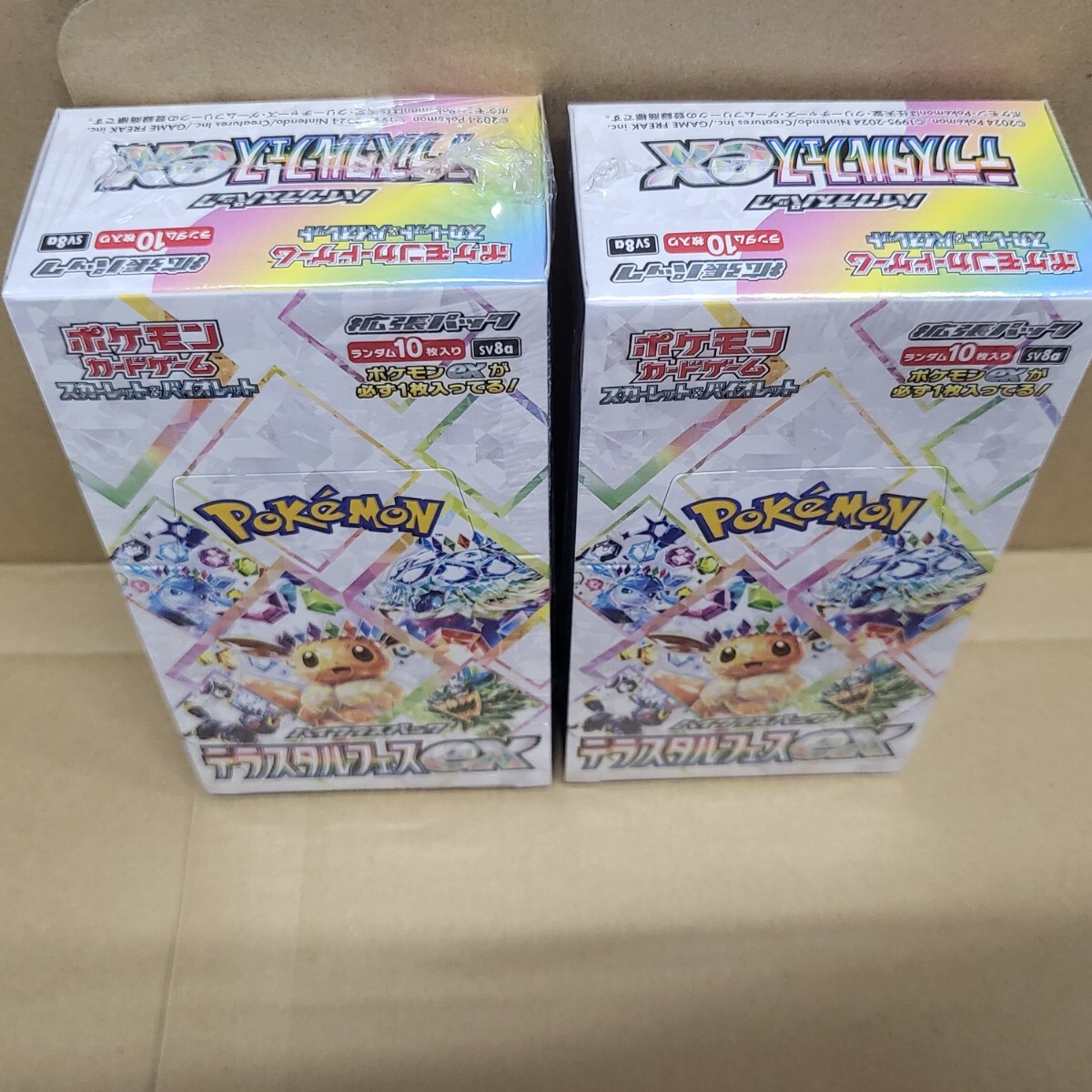 テラスタルフェスex 2BOX ポケモンカードゲーム ポケカ 1円 テラスタルフェスex 2BOX ポケモンカードゲーム ポケカ 1円