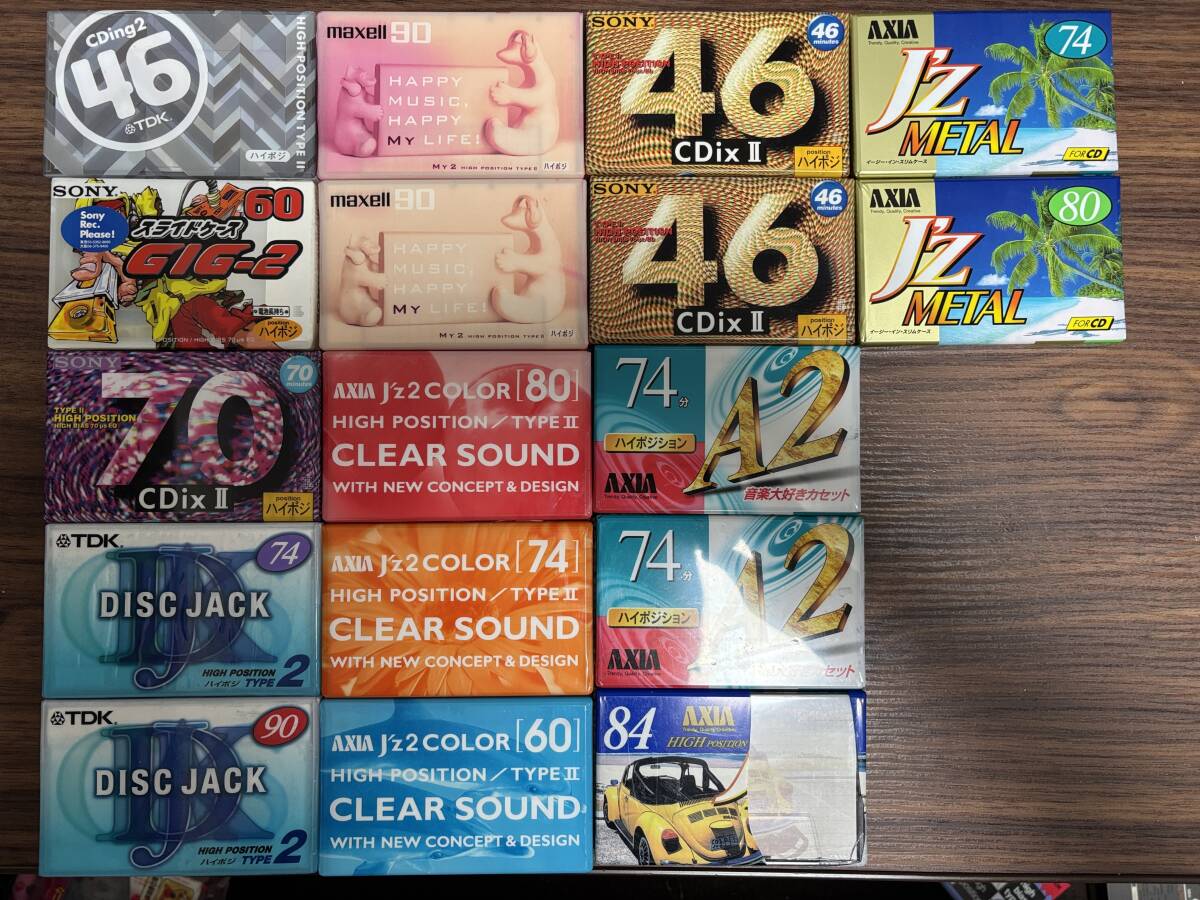 カセットテープ67本(ノーマル・ハイポジ・メタル)マニアック カセットテープ67本(ノーマル・ハイポジ・メタル)マニアック