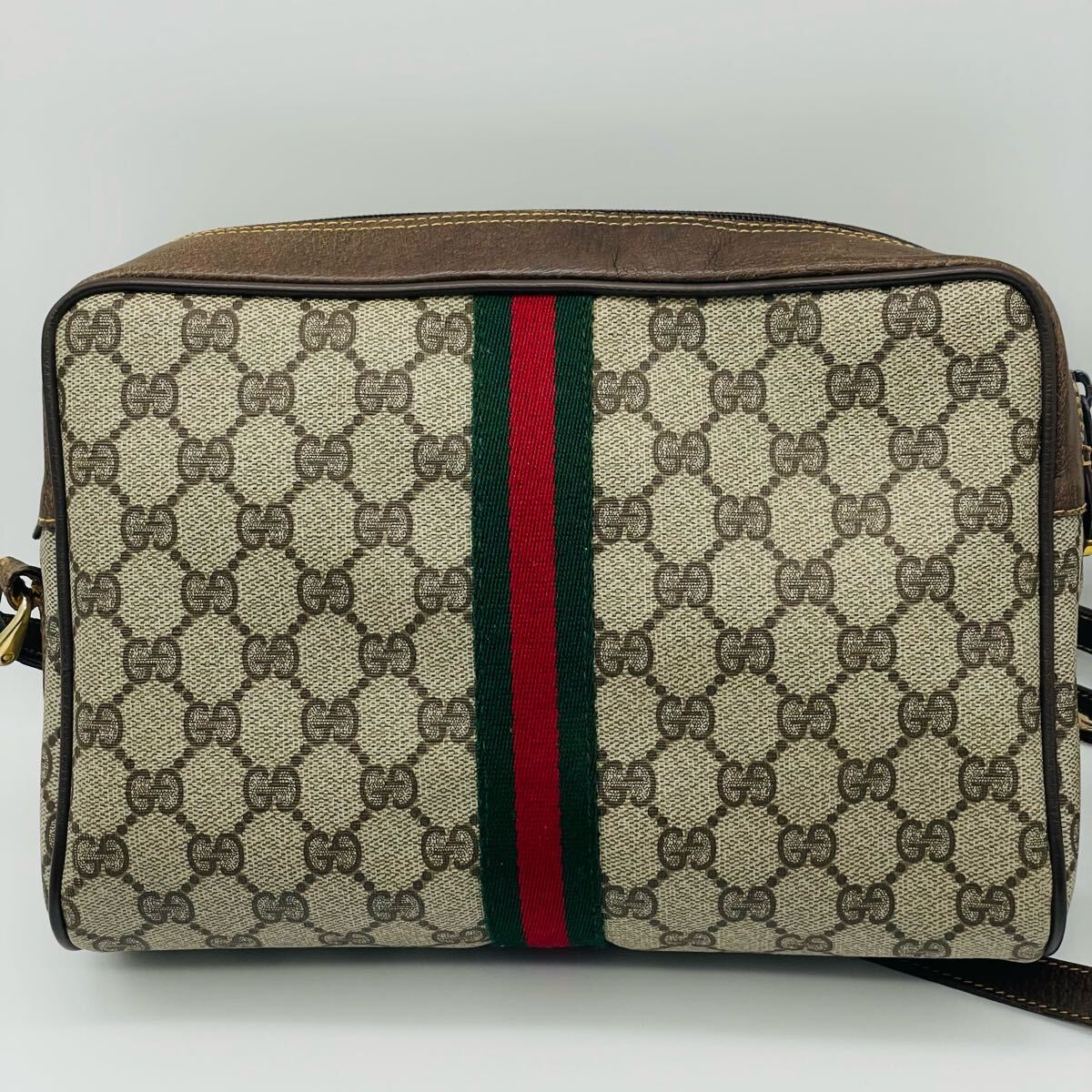 1円【良品】GUCCI グッチ ショルダーバッグ 斜め掛け シェリー 1円【良品】GUCCI グッチ ショルダーバッグ 斜め掛け シェリー