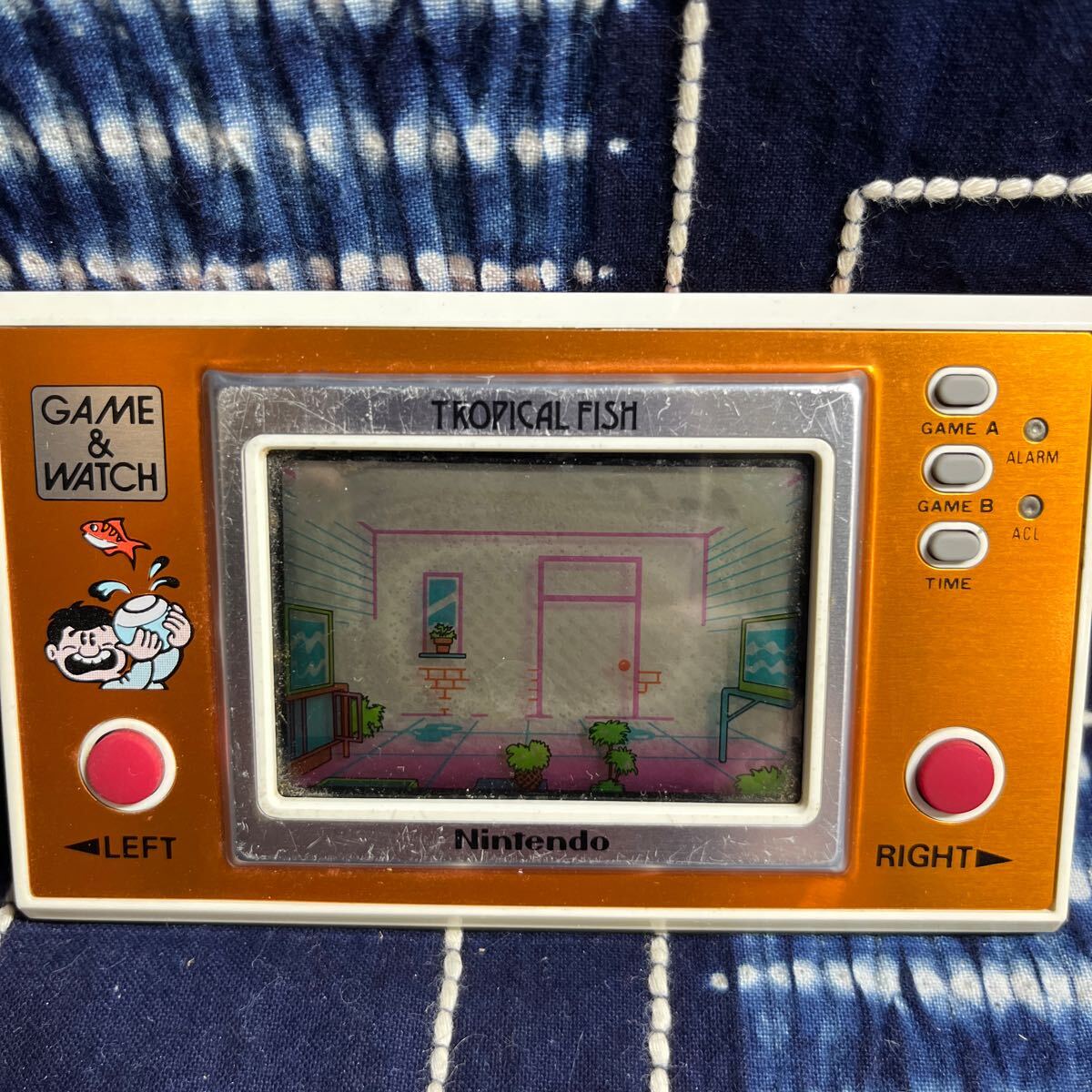 ☆ゲームウォッチ GAME WATCH Nintendo 任天堂 TROPICAL FISH ☆ゲームウォッチ GAME WATCH Nintendo 任天堂 TROPICAL FISH