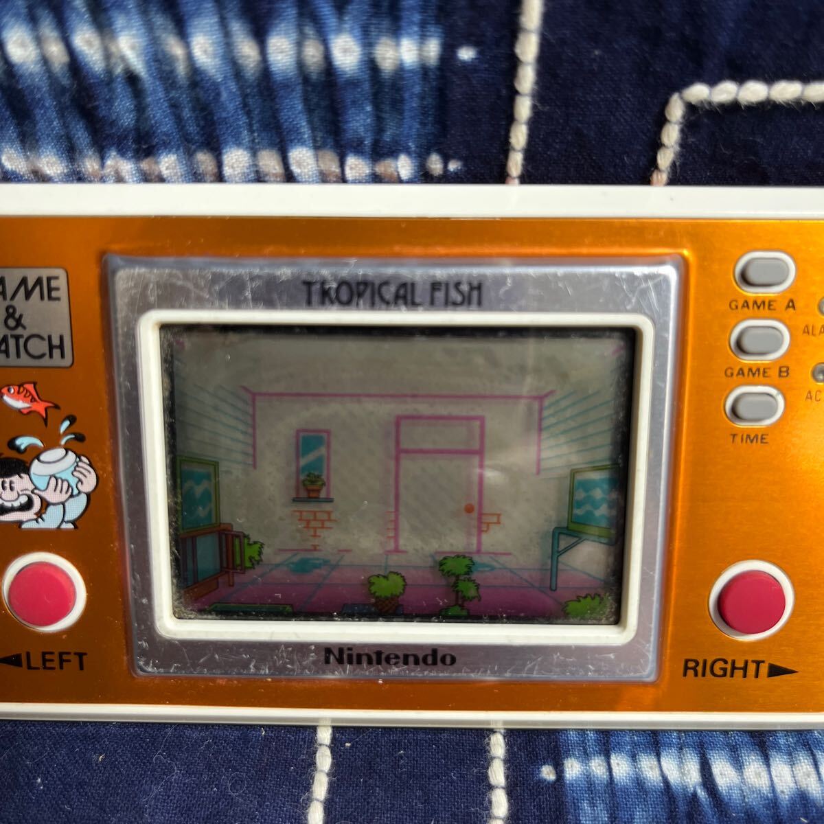 ☆ゲームウォッチ GAME WATCH Nintendo 任天堂 TROPICAL FISH ☆ゲームウォッチ GAME WATCH Nintendo 任天堂 TROPICAL FISH