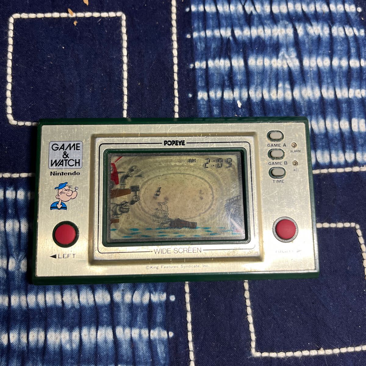 ☆ゲームウォッチ GAME WATCH Nintendo 任天堂 POPEYE ポパイ PP ☆ゲームウォッチ GAME WATCH Nintendo 任天堂 POPEYE ポパイ PP