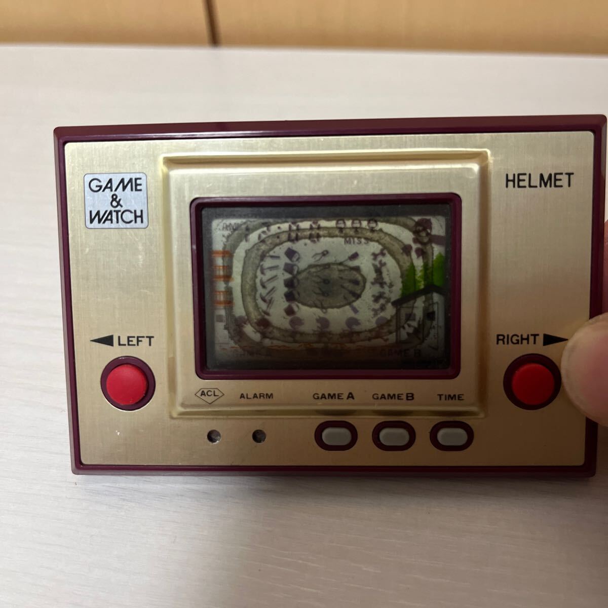 ☆ゲームウォッチ GAME WATCH 任天堂 Nintendo HELMET ☆ゲームウォッチ GAME WATCH 任天堂 Nintendo HELMET