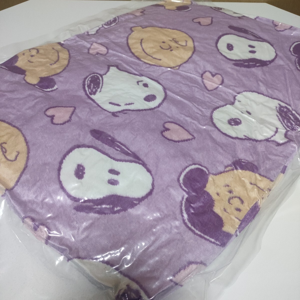 スヌーピー　フランネル　枕　クッション　ふわふわ