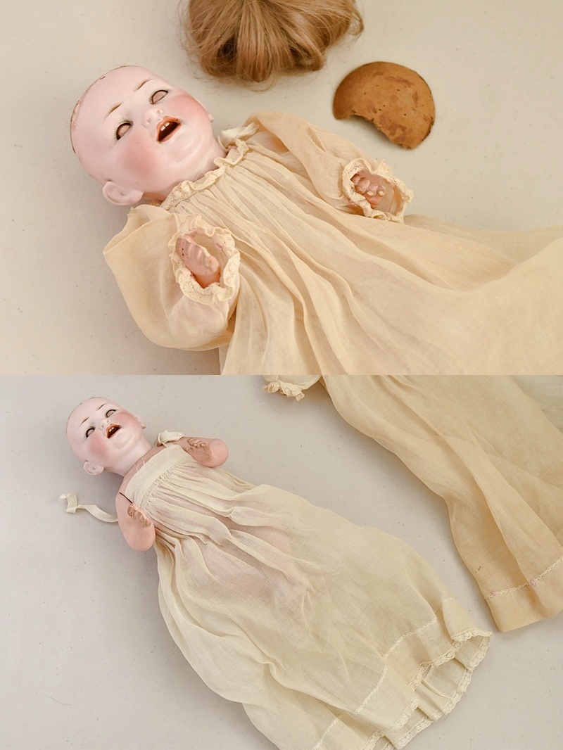 アンティークビスクドール Kestner ケストナー Baby doll アンティークビスクドール Kestner ケストナー Baby doll