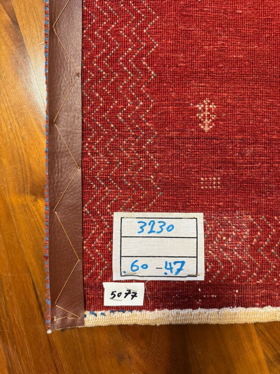 60cmx45cm GABBEH ギャッベ ラグ 玄関マット 絨毯 手織り 60cmx45cm GABBEH ギャッベ ラグ 玄関マット 絨毯 手織り