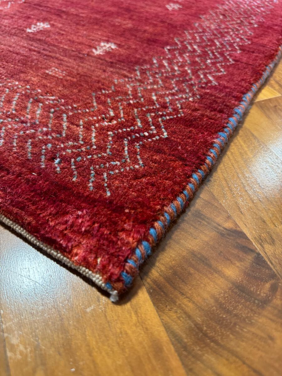 60cmx45cm GABBEH ギャッベ ラグ 玄関マット 絨毯 手織り 60cmx45cm GABBEH ギャッベ ラグ 玄関マット 絨毯 手織り