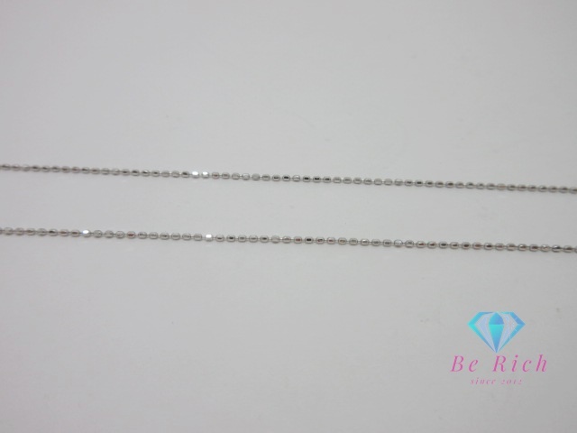 K14 WG ダイヤモンド 0.10ct 付 デザイン ネックレス ペンダント 14金 585 メレ ジュエリー アクセサリー 【中古】【送料無料】 th12519