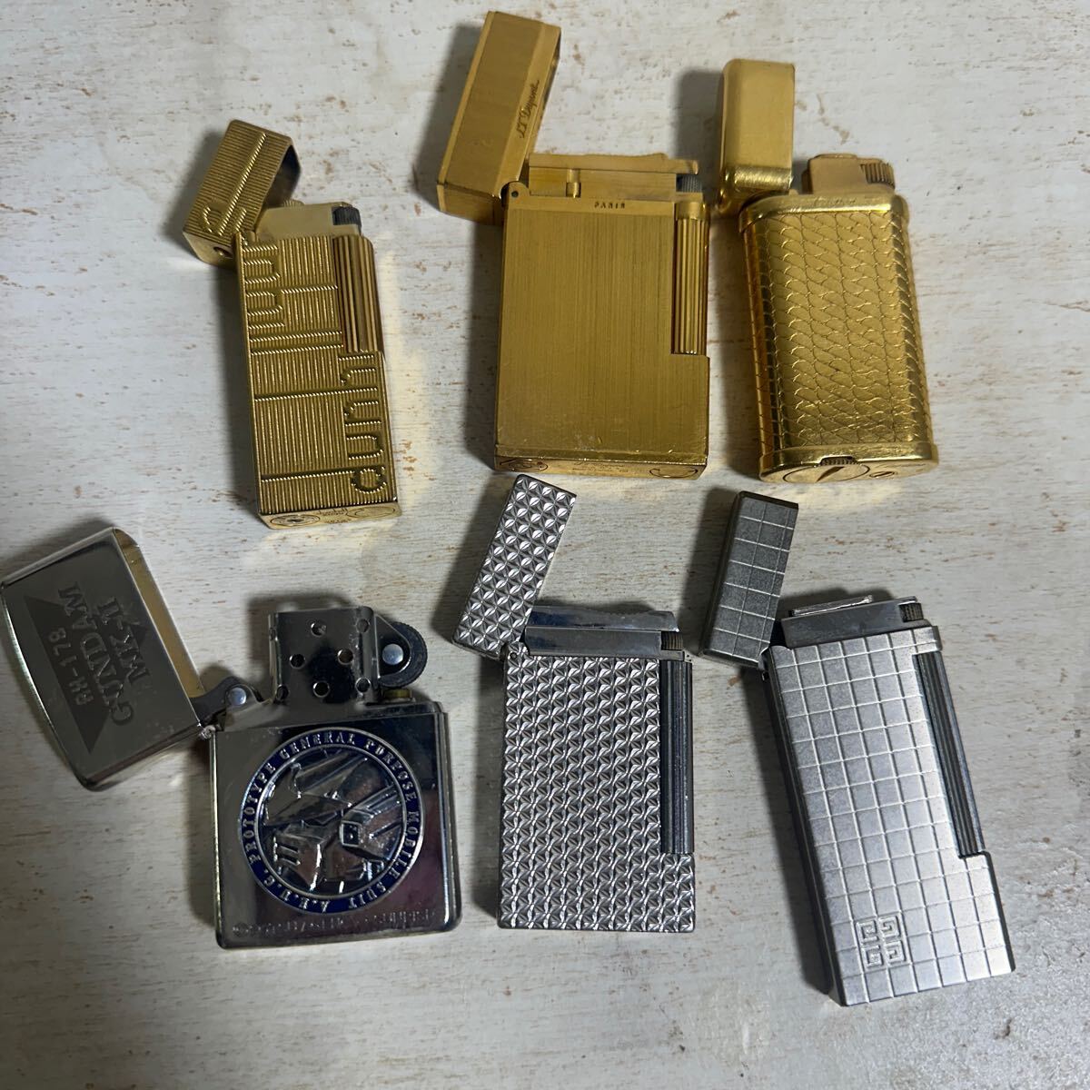 デュポン ガスライター Zippo カルティエ、ジバンシィ デュポン ガスライター Zippo カルティエ、ジバンシィ