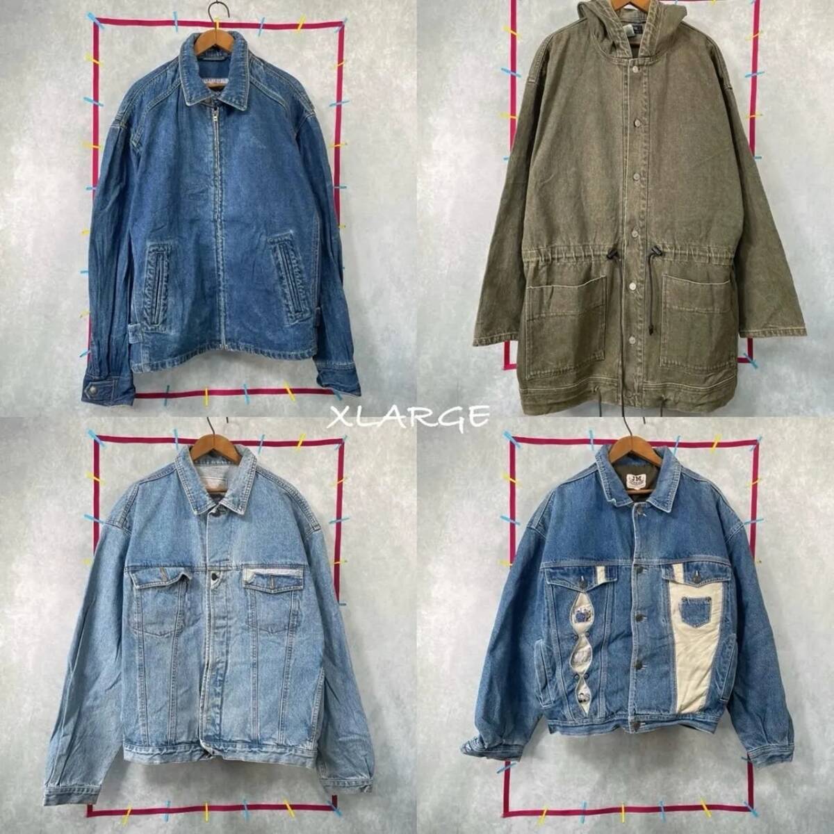 14着デニムジャケット M~XL US古着 ユーロ古着 ブルゾン 14着デニムジャケット M~XL US古着 ユーロ古着 ブルゾン