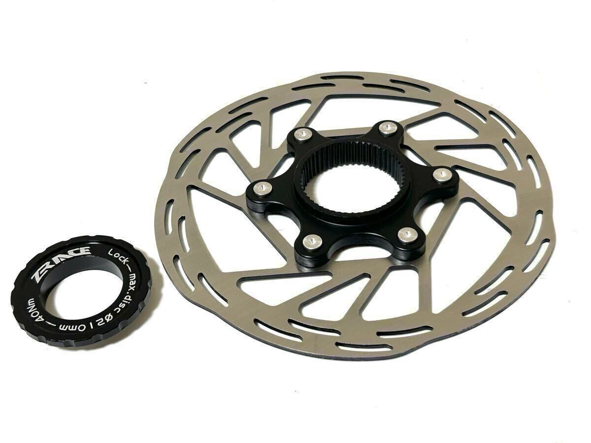 ZRACE センターロックディスクローター 160mm+140mm 新品2枚 ZRACE センターロックディスクローター 160mm+140mm 新品2枚