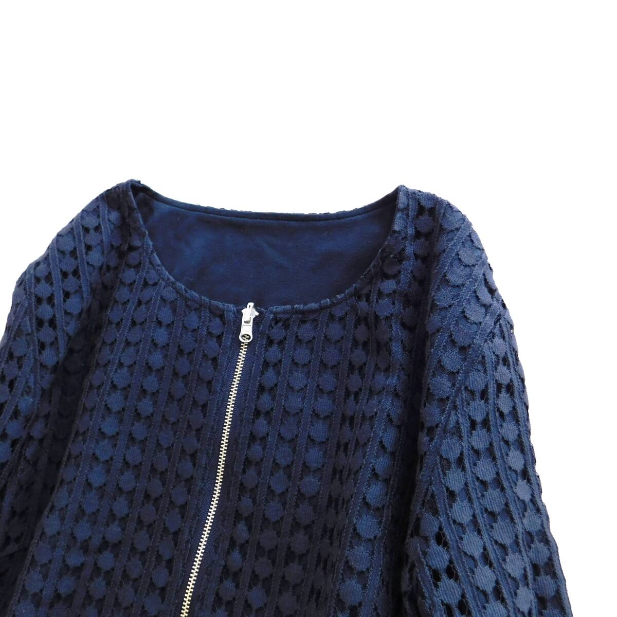 ビアッジョブルー★定価31900★新品同様★ブルゾン?★ジャケット★Viaggio Blu★C032
