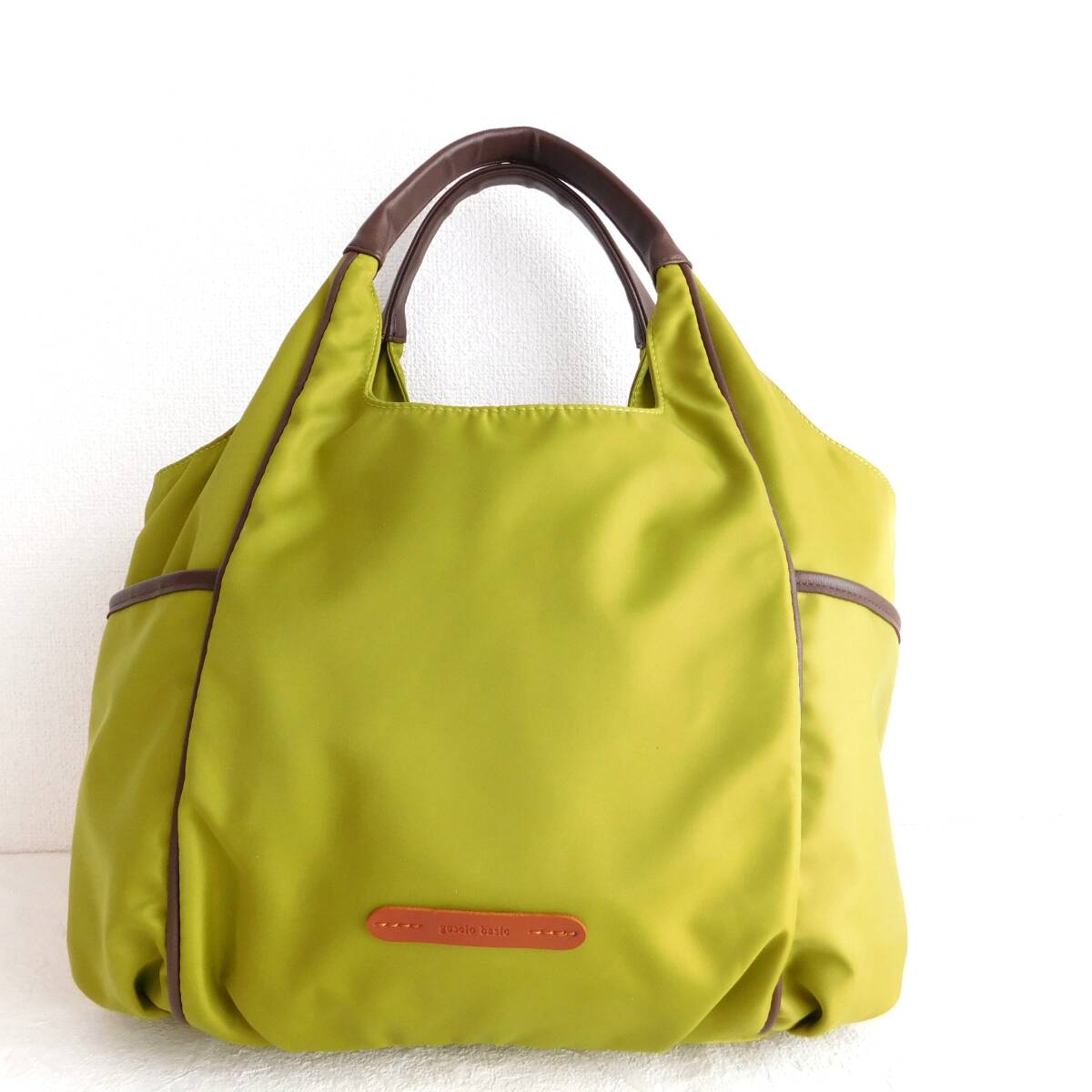 GUSCIO★グッシオイタリー★新品同様★トートバッグ★C101