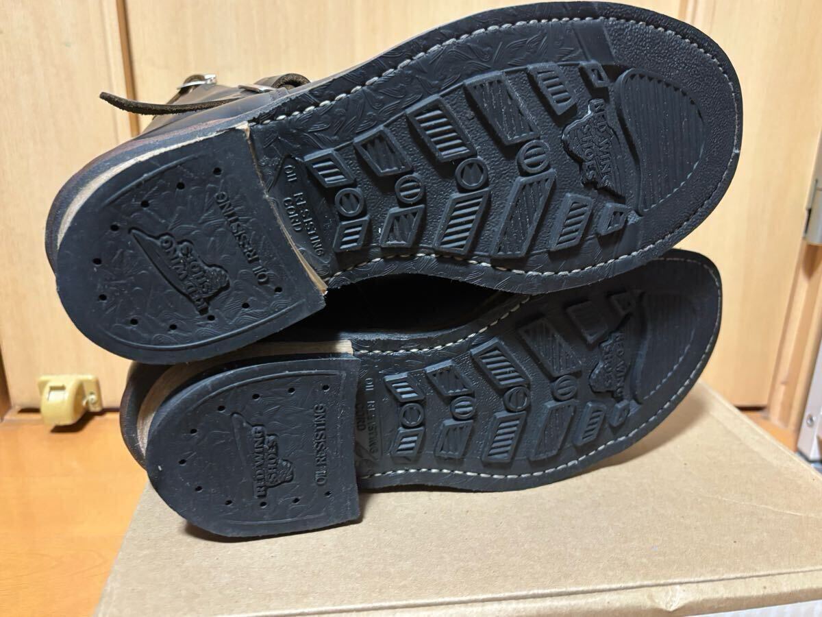 !_ прекрасный товар снят с производства Red Wing REDWING супер ограниченный выпуск 2966 engineer boots чай сердцевина steel нет размер 27.0 US9D