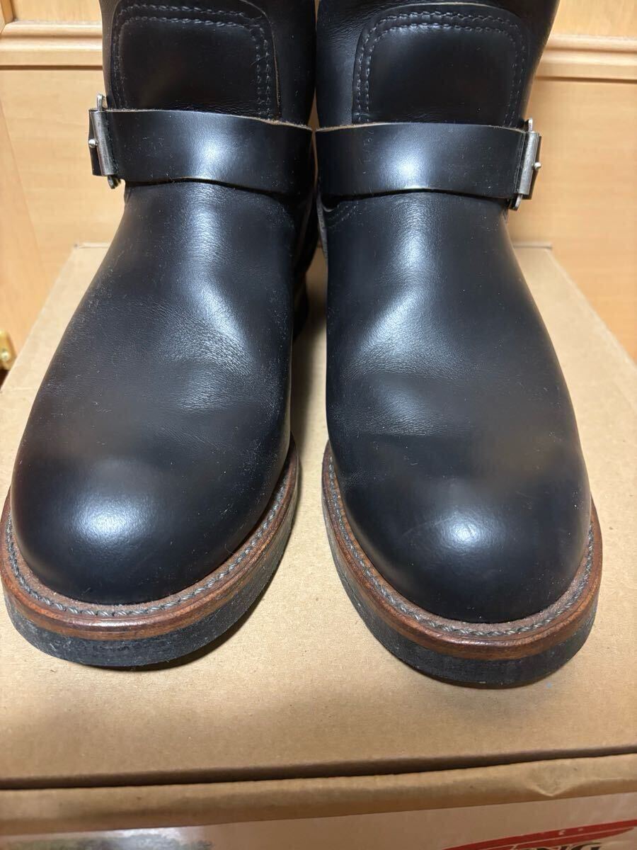 !_ прекрасный товар снят с производства Red Wing REDWING супер ограниченный выпуск 2966 engineer boots чай сердцевина steel нет размер 27.0 US9D