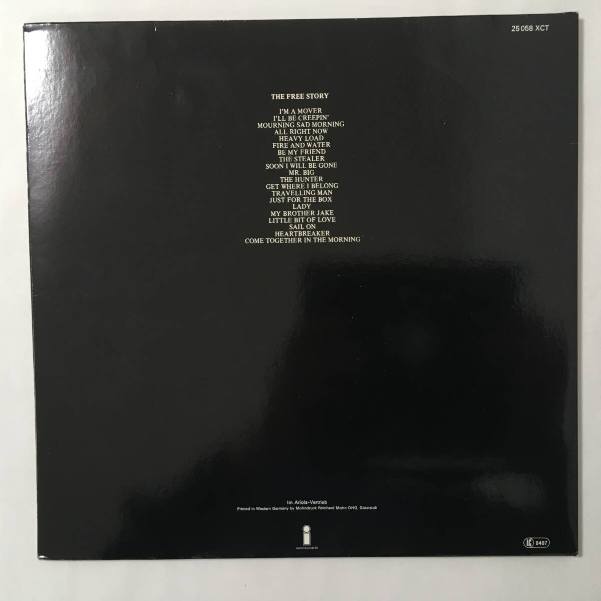 FREE THE FREE STORY ドイツ盤_画像2