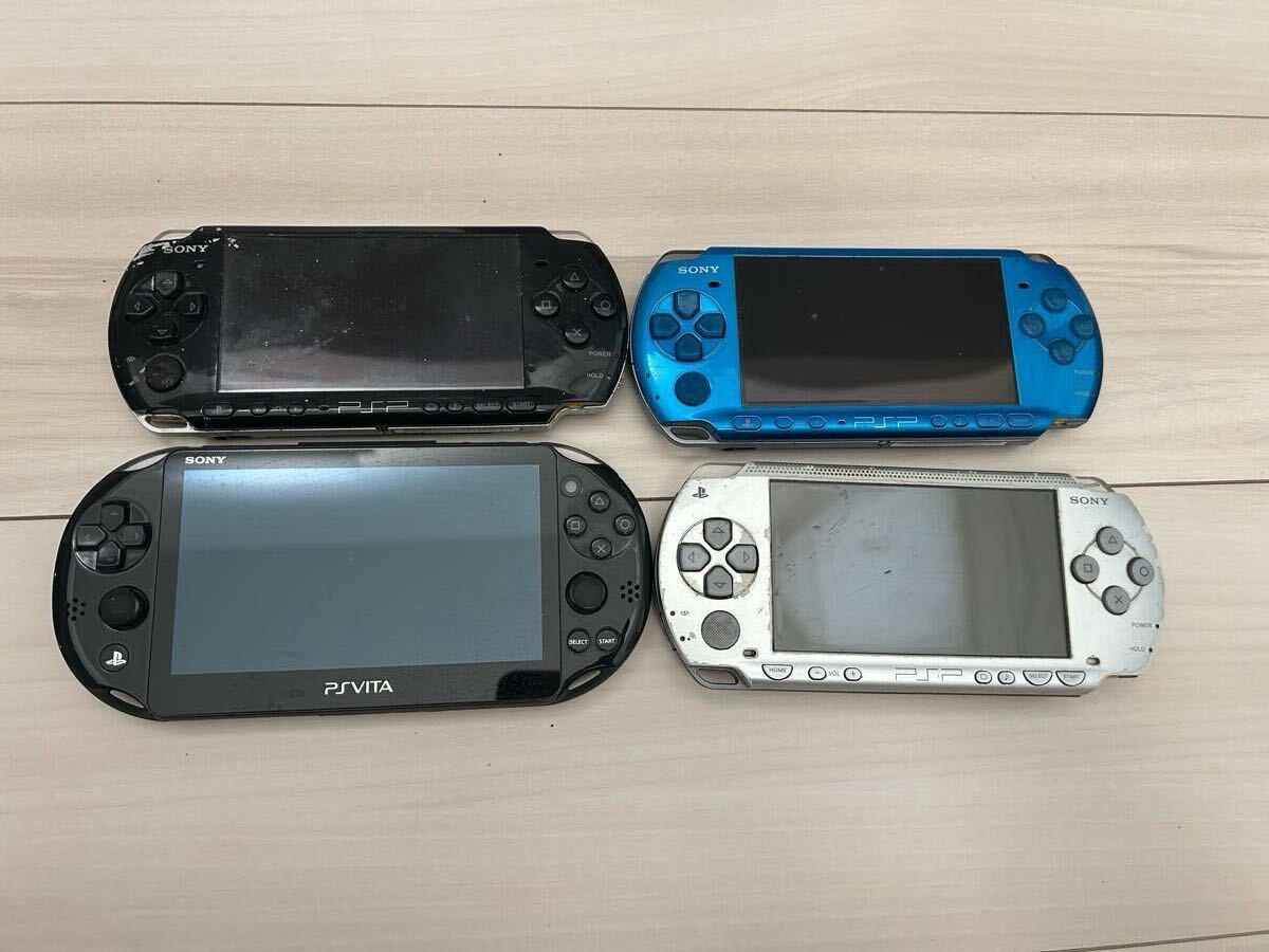 信頼への信頼 SONY ソニー PS Vita 1台 PSP本体3台 PSP1000 1台/PSP3000 2台 4 PS Vita本体