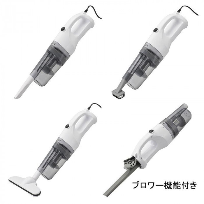 OHM ハンディクリーナー ブロワー機(jī)能付き SOJ-HB4002-W