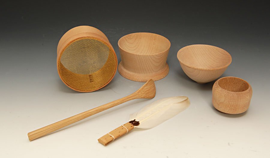 ☆星夢☆ 木製 茶掃箱 茶漏斗 曲茶篩 水屋茶杓 小羽箒 合わせ箱 ☆星夢☆ 木製 茶掃箱 茶漏斗 曲茶篩 水屋茶杓 小羽箒 合わせ箱