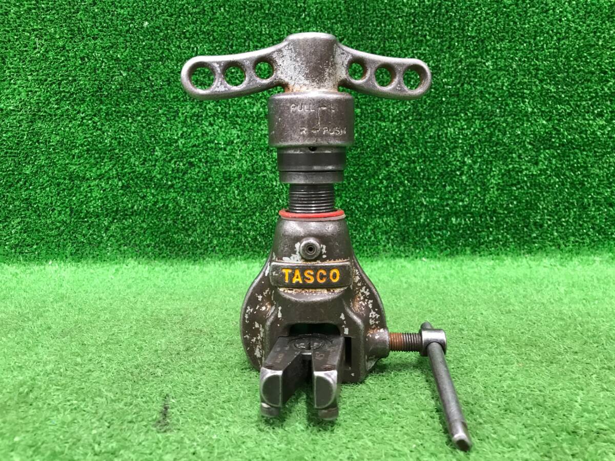 【中古品】イチネンTASCO TA550AJ アルミ制ラチェットハンドル式フレアリングツール / IT69R4OSOLEQ