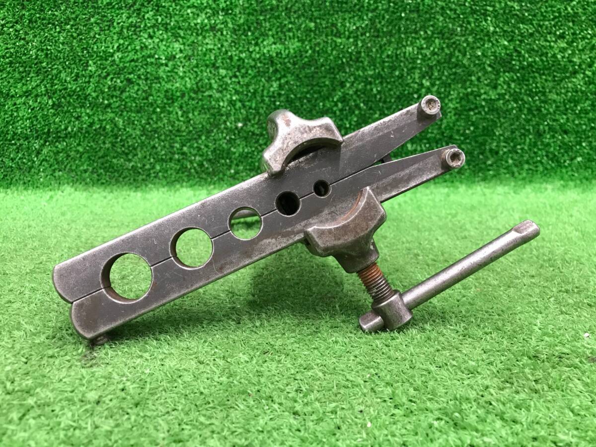 【中古品】イチネンTASCO TA550AJ アルミ制ラチェットハンドル式フレアリングツール / IT69R4OSOLEQ