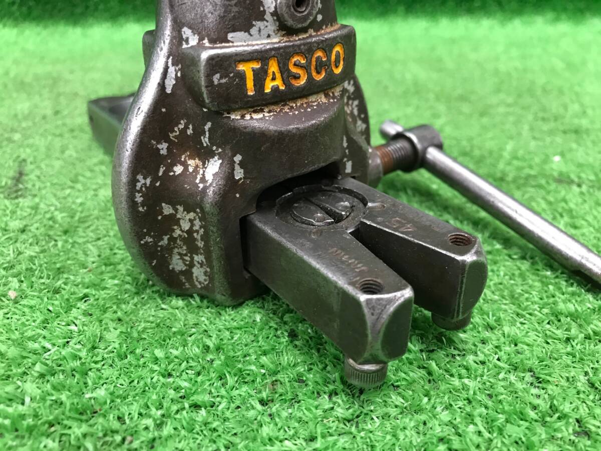 【中古品】イチネンTASCO TA550AJ アルミ制ラチェットハンドル式フレアリングツール / IT69R4OSOLEQ