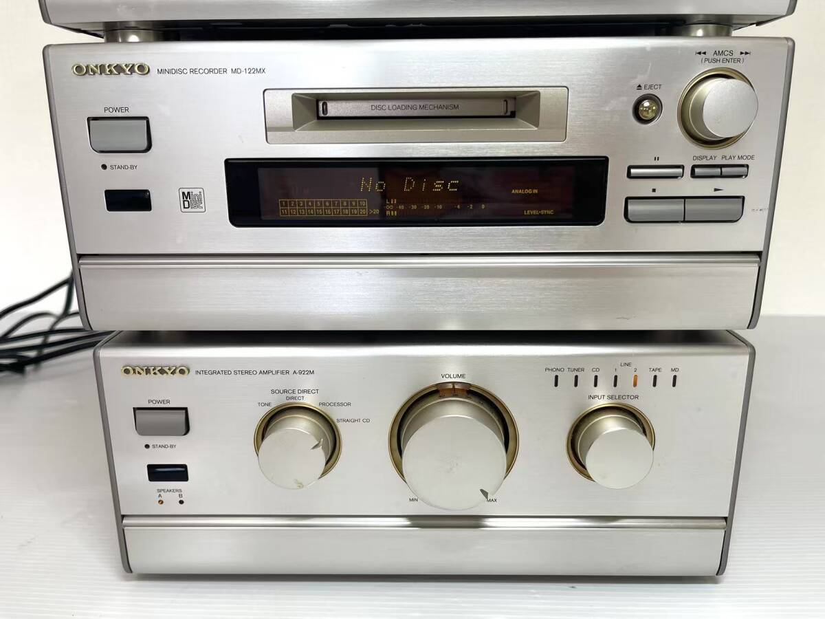 ONKYO オンキョー システムコンポ オーディオ機器 アンプ A-922M ONKYO オンキョー システムコンポ オーディオ機器 アンプ A-922M
