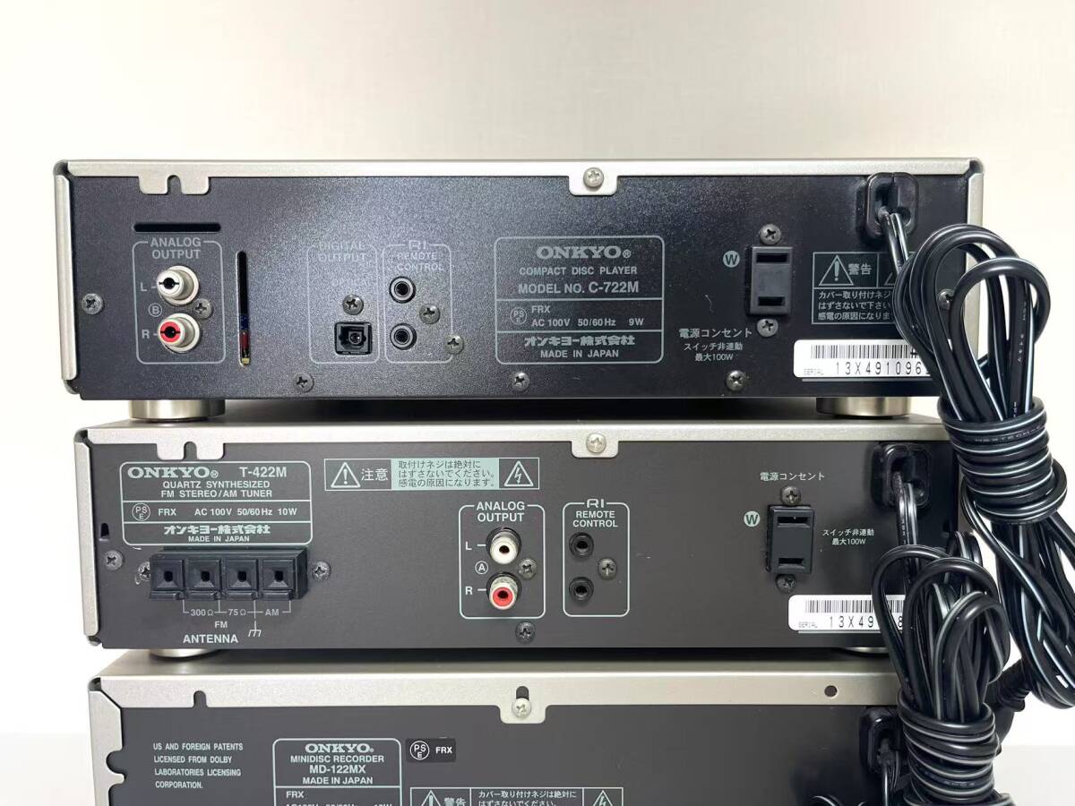 ONKYO オンキョー システムコンポ オーディオ機器 アンプ A-922M ONKYO オンキョー システムコンポ オーディオ機器 アンプ A-922M