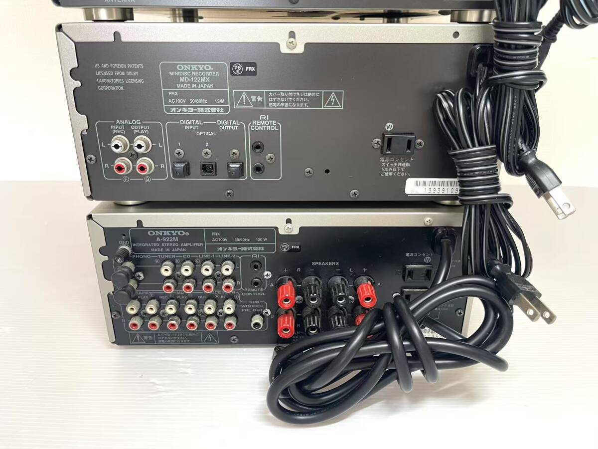 ONKYO オンキョー システムコンポ オーディオ機器 アンプ A-922M ONKYO オンキョー システムコンポ オーディオ機器 アンプ A-922M