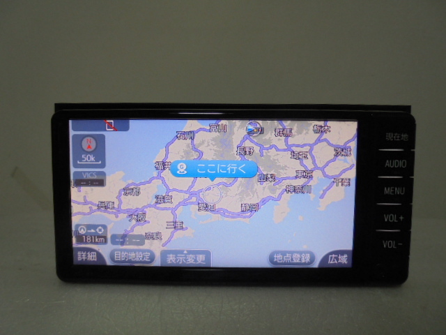 トヨタ純正 メモリーナビ NSCD-W66 地図2018年秋版 良品 TV トヨタ純正 メモリーナビ NSCD-W66 地図2018年秋版 良品 TV