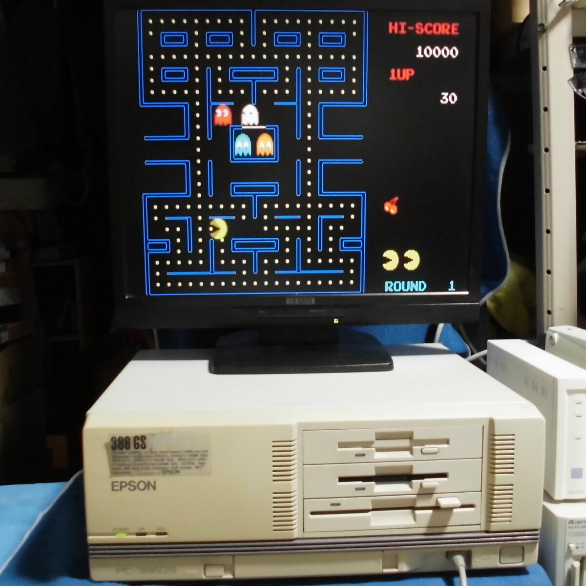 べじ太】EPSON PC-386GS-3 NEC PC-9801互換機 起動確認 FDD3基OK べじ太】EPSON PC-386GS-3 NEC PC-9801互換機 起動確認 FDD3基OK