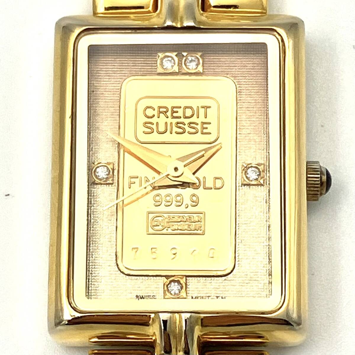札68 ELGIN エルジン CREDIT SUISSE FK-582-TN FINE GOLD 999.9 札68 ELGIN エルジン CREDIT SUISSE FK-582-TN FINE GOLD 999.9