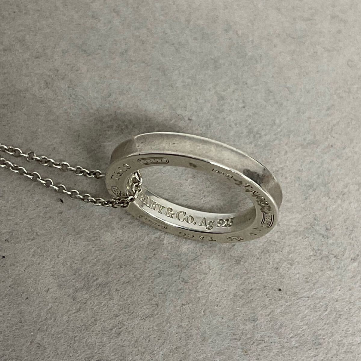 営TT107-60◇ TIFFANY&Co ティファニー 1837 サークル 営TT107-60◇ TIFFANY&Co ティファニー 1837 サークル