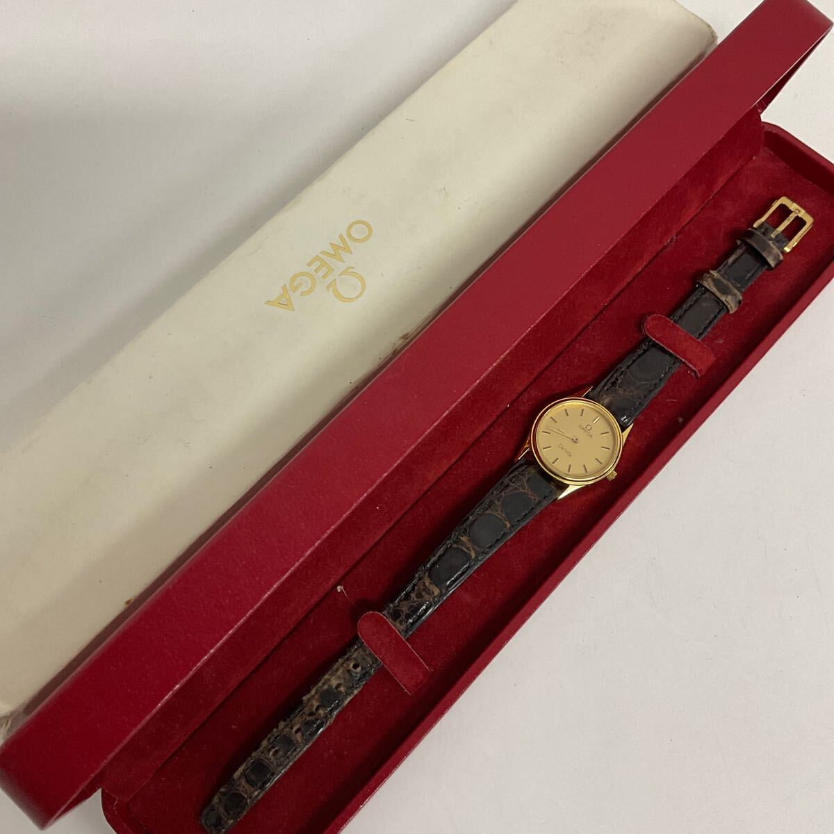営AD938-60◇ (電池交換済み・稼働品)OMEGA DeVill オメガ 営AD938-60◇ (電池交換済み・稼働品)OMEGA DeVill オメガ