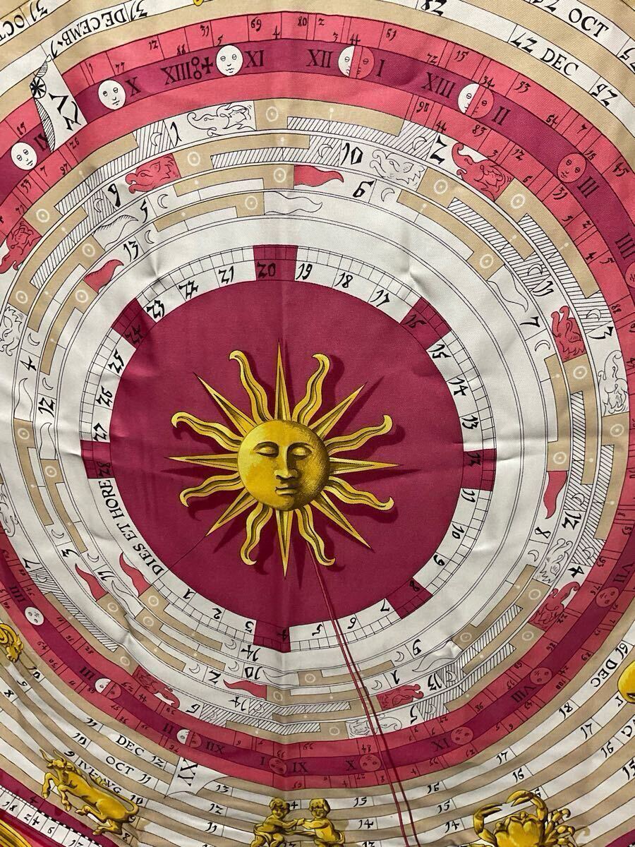 営NI252-60◇ HERMES エルメス DIES ET HORE 占星術 カレ90 営NI252-60◇ HERMES エルメス DIES ET HORE 占星術 カレ90