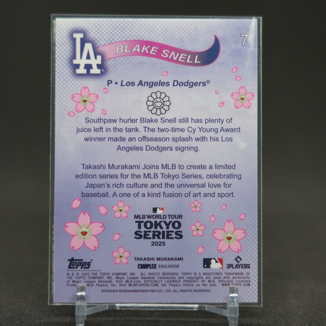 完売品 2025 TOPPS MLB WORLD TOUR TOKYO SERIES 村上隆 完売品 2025 TOPPS MLB WORLD TOUR TOKYO SERIES 村上隆