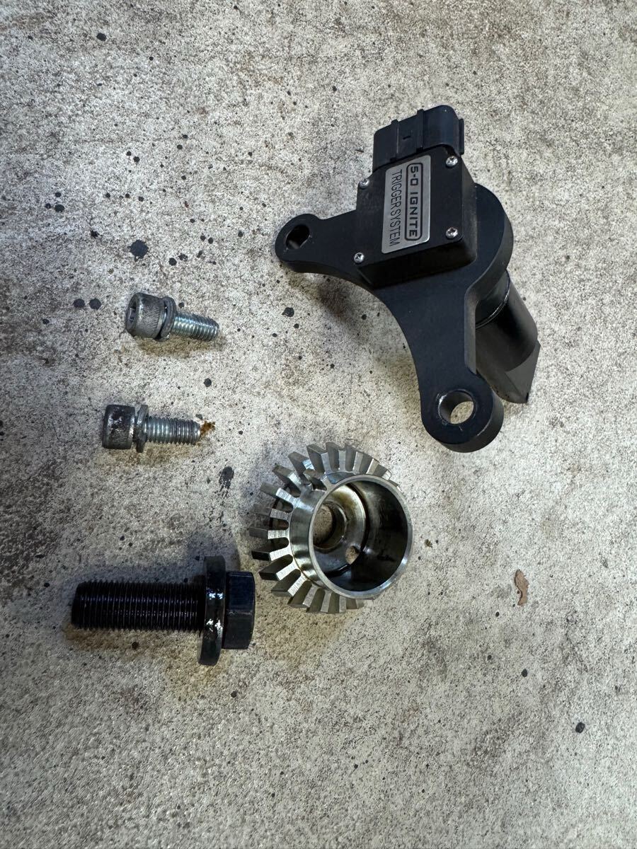 RPS13 180SX S14 S15 5-0Ignitte製 SR20用クランク角センサー RPS13 180SX S14 S15 5-0Ignitte製 SR20用クランク角センサー