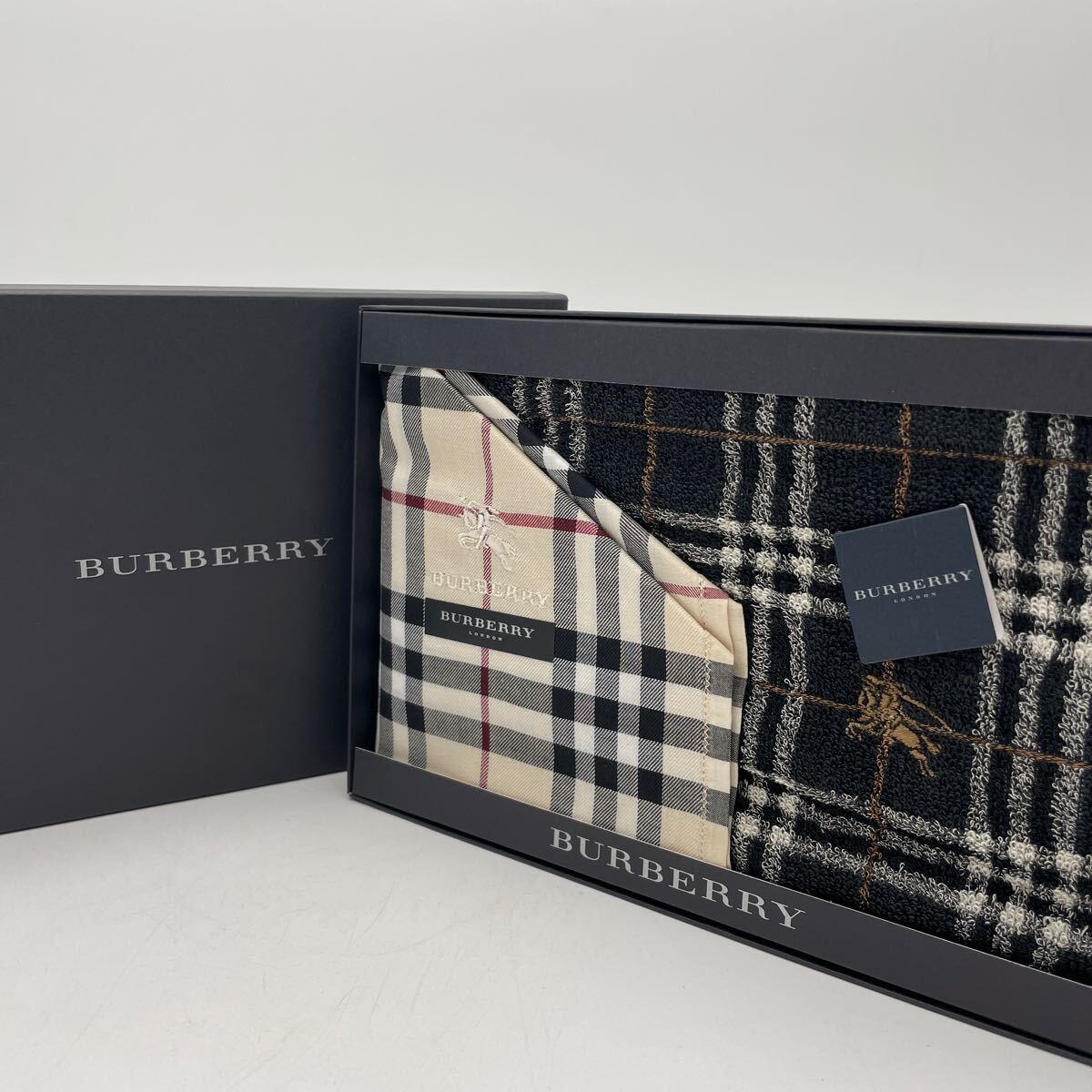 1スタ バーバリー BURBERRY ハンカチ ハンカチセット 箱入り 1スタ バーバリー BURBERRY ハンカチ ハンカチセット 箱入り