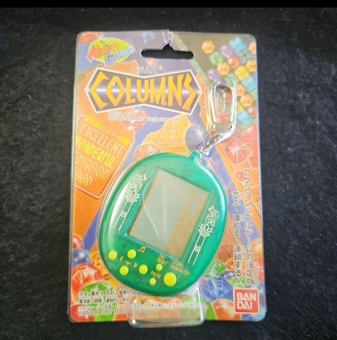 マメゲーム COLUMNS コラムス BANDAI バンダイ パズルゲーム