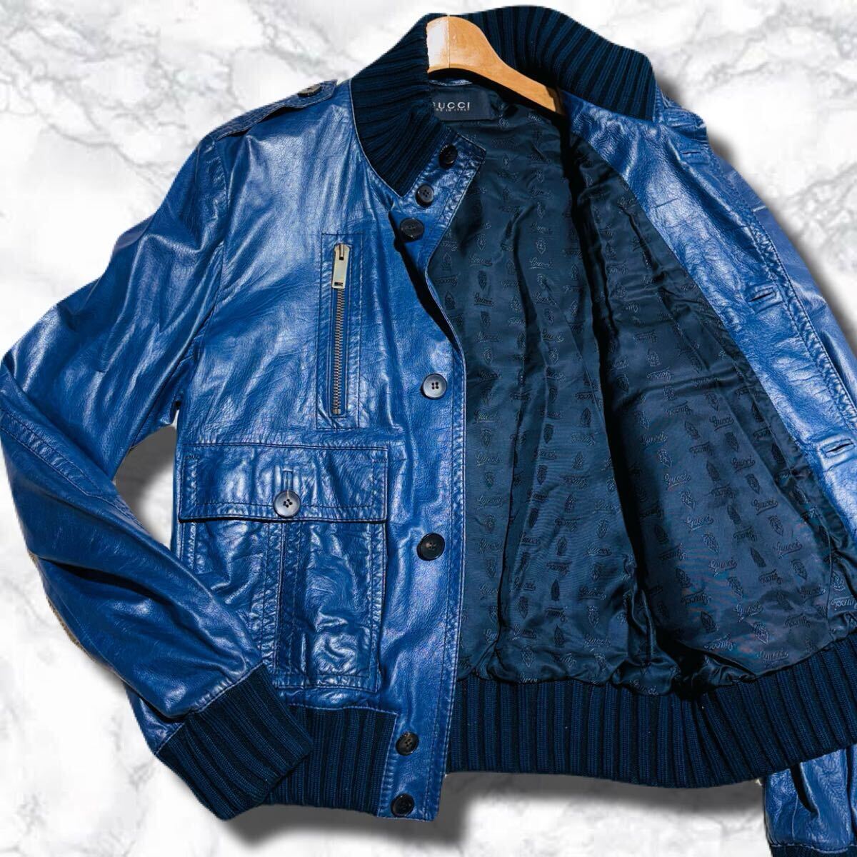 国宝級XXXLサイズ!!!弩級のオーラ!!!【GUCCI グッチ】レザー 国宝級XXXLサイズ!!!弩級のオーラ!!!【GUCCI グッチ】レザー