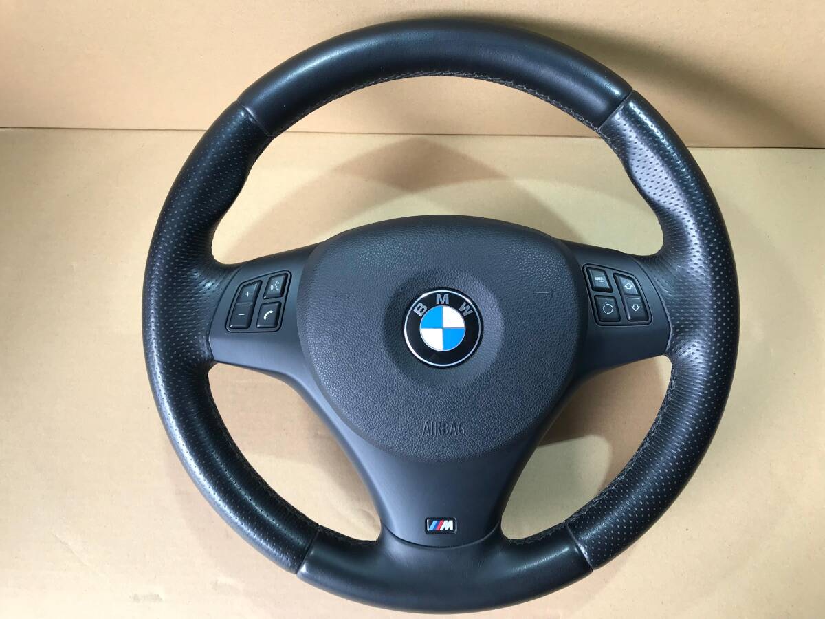 BMW X1 E84 VL18 等 Mスポーツ 純正 ステアリング ハンドル 　ンフレーター 欠　品管理番号　7M