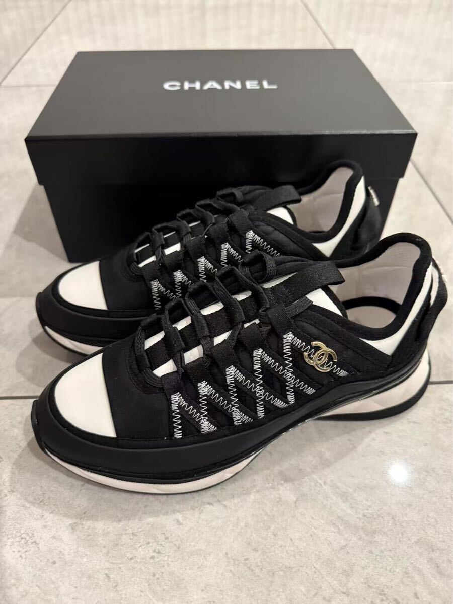 新品 CHANEL シャネル スニーカー 37(23.5cm)|売買された 新品 CHANEL シャネル スニーカー 37(23.5cm)|売買された