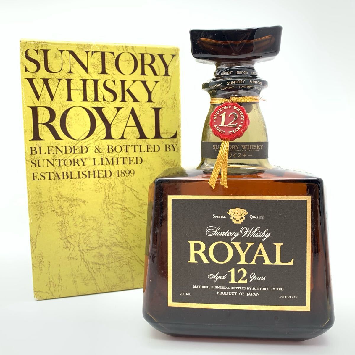 未開栓】 ROYAL ローヤル 12年 ブラックラベル サントリー 未開栓】 ROYAL ローヤル 12年 ブラックラベル サントリー