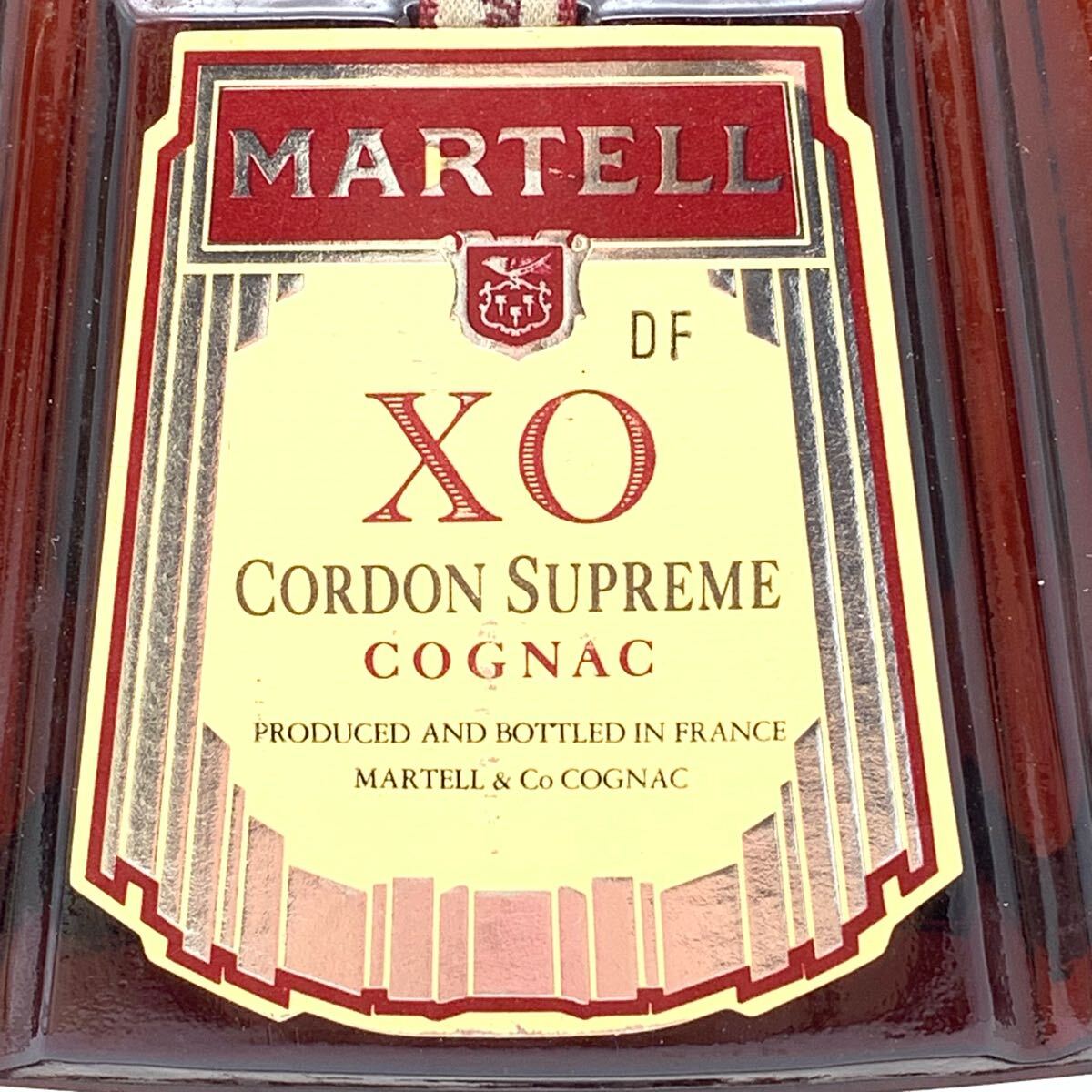未開栓】 MARTELL マーテル XO コルドン スプリーム コニャック 未開栓】 MARTELL マーテル XO コルドン スプリーム コニャック