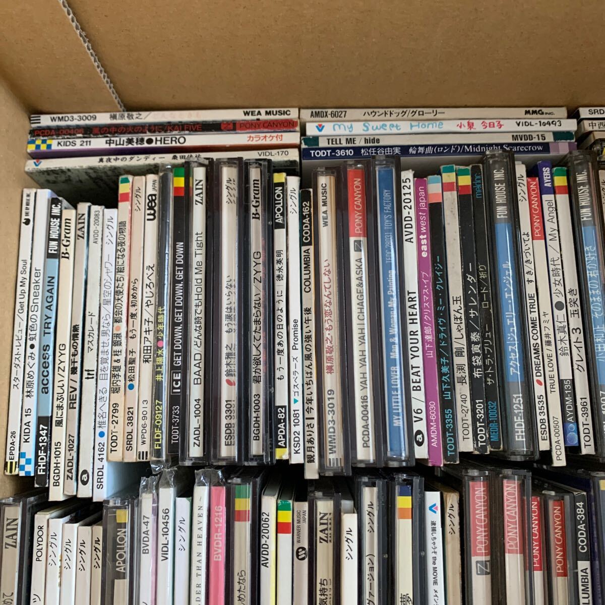 1円スタート】 邦楽 J-POP 8cm CD シングルCD 約200枚 まとめ 1円スタート】 邦楽 J-POP 8cm CD シングルCD 約200枚 まとめ