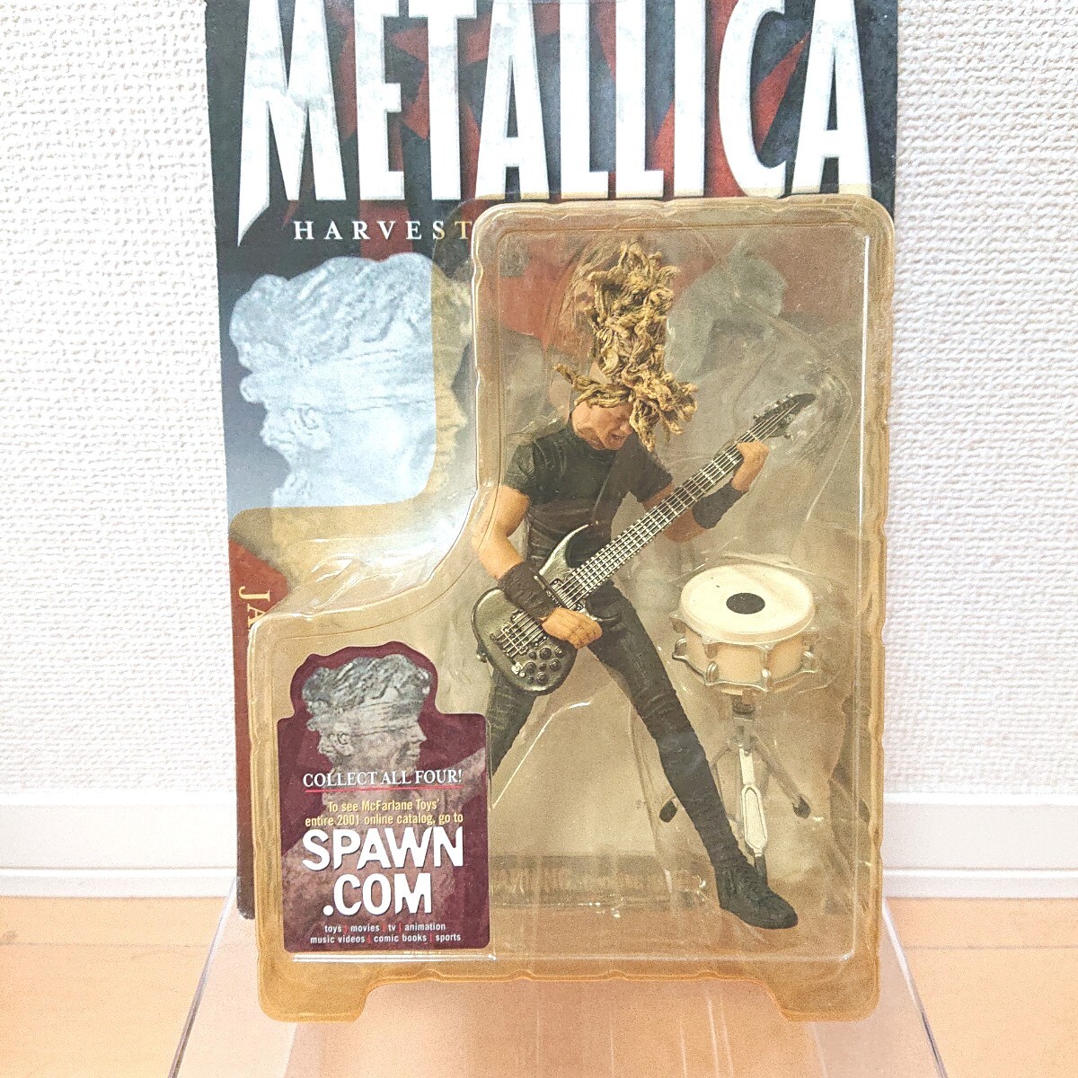 マクファーレントイズ　メタリカ　ジェイソン　ニューステッド　フィギュア Amazon.com: METALLICA HARVESTERS OF SORROW JASON NEWSTED
