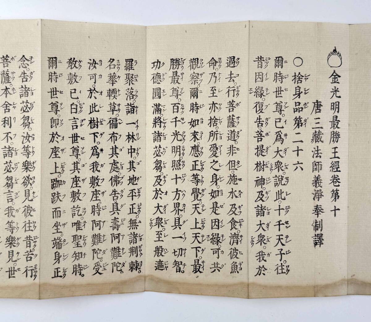 70413A●『金光明最勝王経』1帙揃い 玄照 寛保2年●経典 経本●古書(shū) 和本 仏教書(shū)