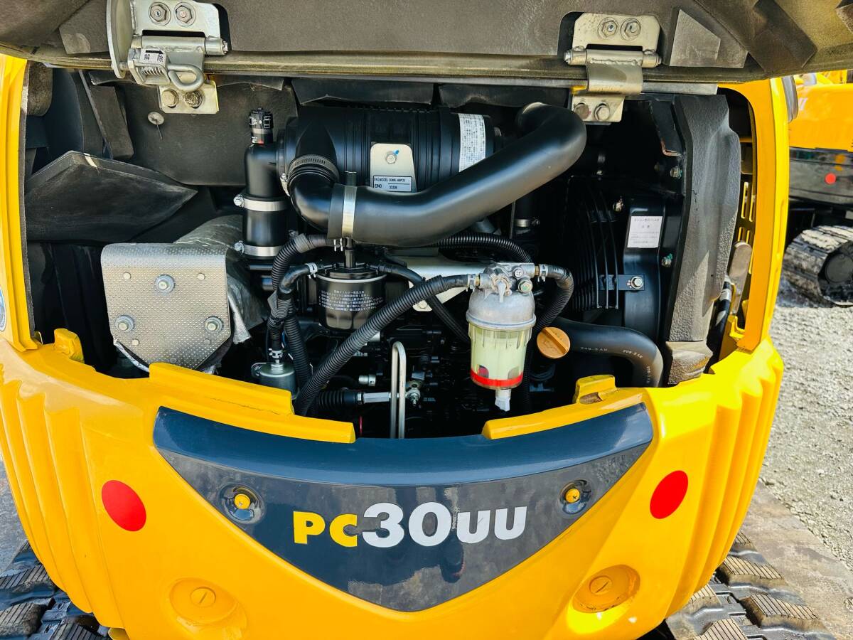  Komatsu PC30UU-5 скоростей *3t Class * образец OK* кран, новый товар зажим имеется * б/у Mini гидравлический экскаватор Mini Yumbo покупка в обмен на старую модель с доплатой OK