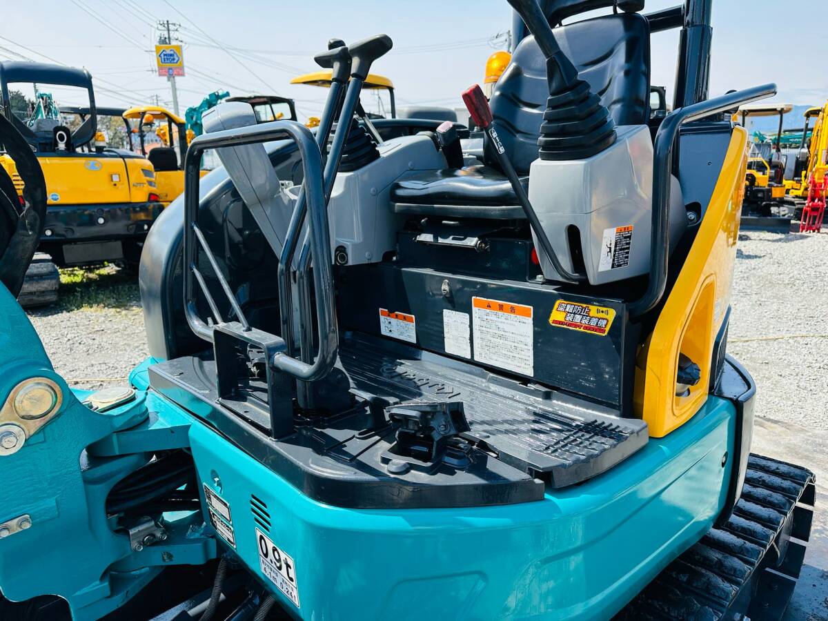  Kubota U-30-6 скоростей *3T Class *4WAY мульти- * кран, гидравлический зажим, брейкер в оба конца трубы имеется * б/у Mini гидравлический экскаватор Mini Yumbo покупка в обмен на старую модель с доплатой OK