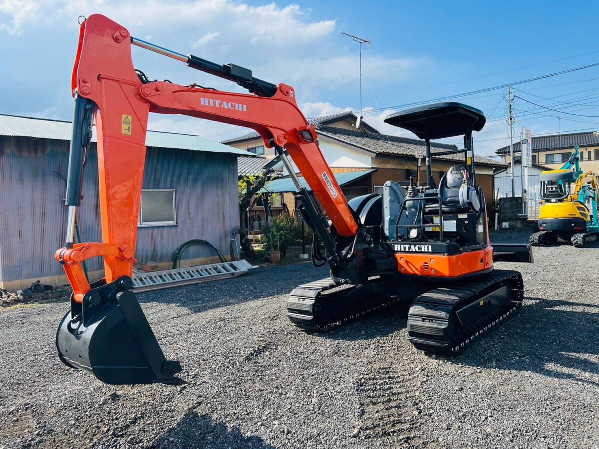 日立 ZX40U-5B 倍速・4Tクラス・4WAYマルチ・中古ミニ油圧